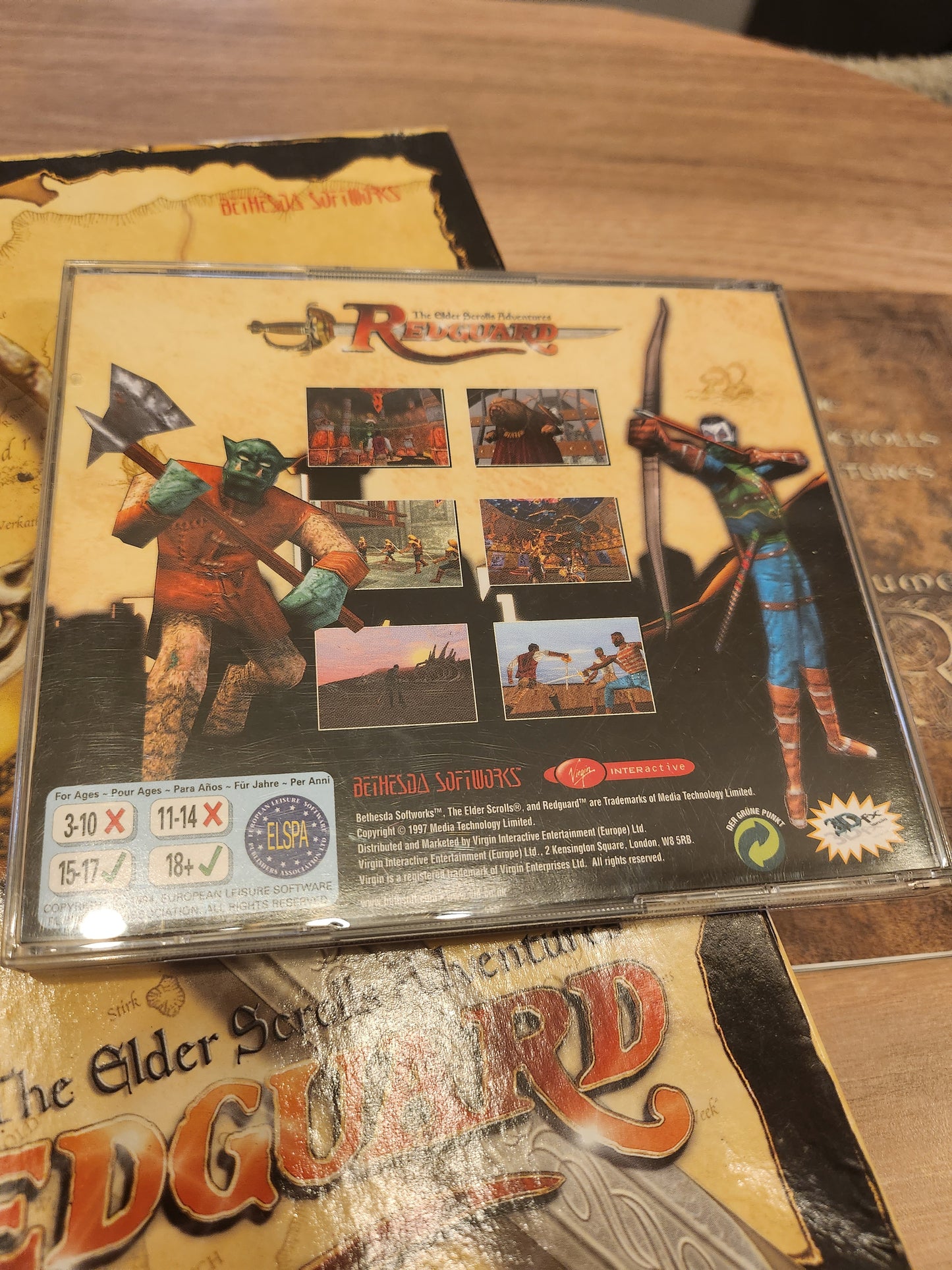 Pour PC Jeu The Elder Scrolls Adventures REDGARD en Version Française Rare