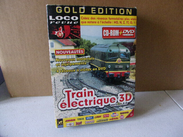 POUR PC TRAIN ELECTRIQUE 3D GOLD EDITION