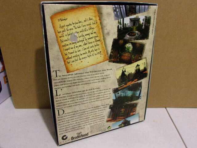 Myst FR MAC APPLE big box VF / cd-rom