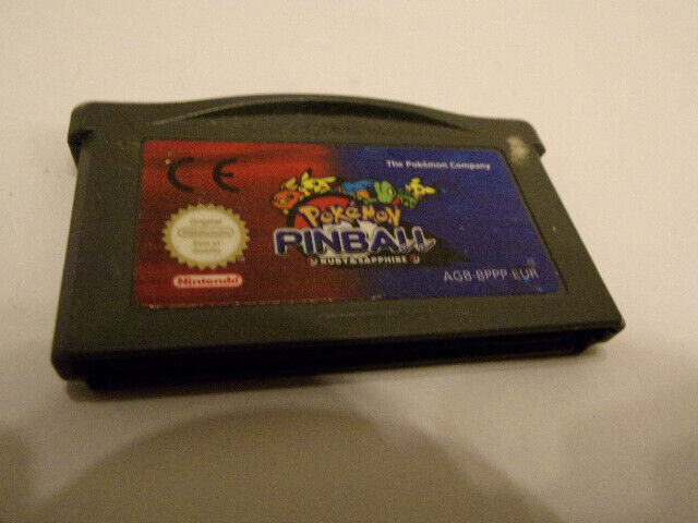 Jeu Game Boy Advance - POKEMON PINBALL RUBIS & SAPHIR PAL FRA