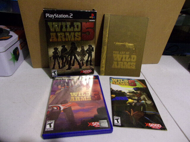 wild arms 5 sur ps2 complet collector anglais