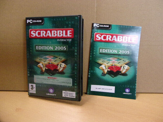 Scrabble Interactive Édition 2005 - PC - FR - Avec Notice