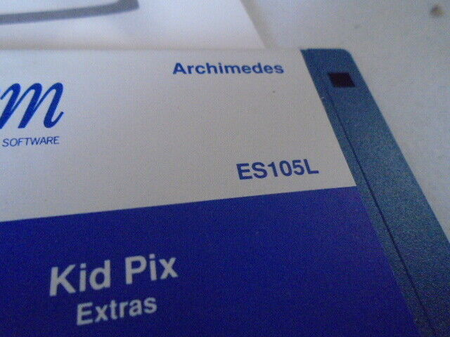 archimedes acorn archimedes kid pix