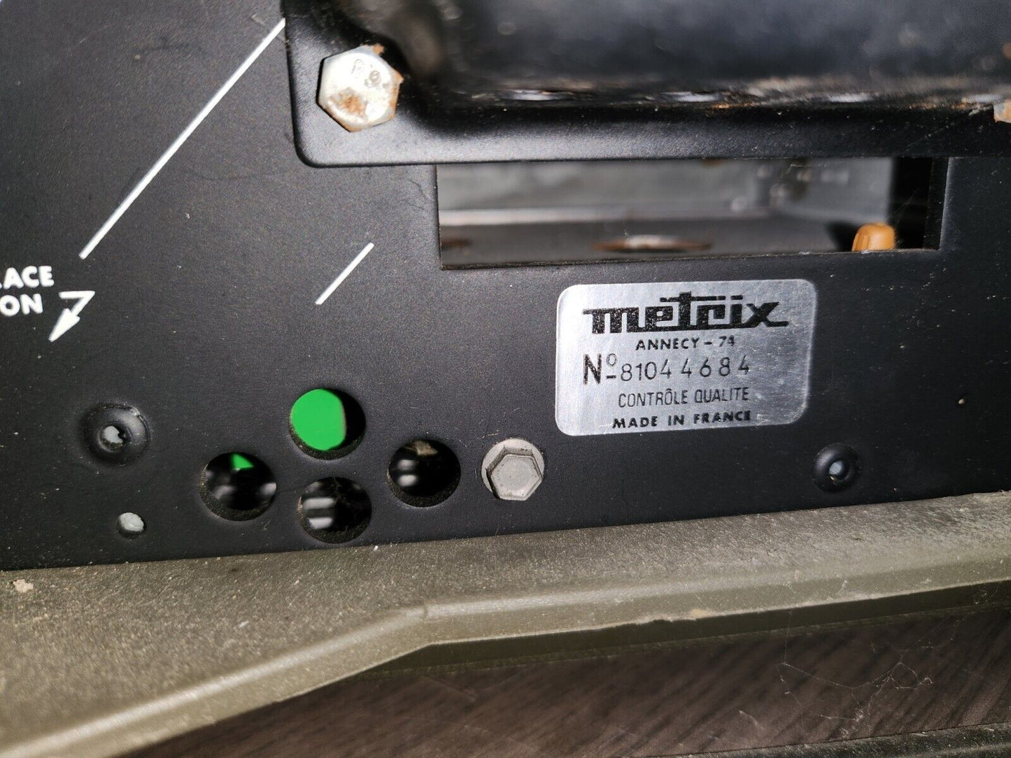 Oscilloscope  METRIX OX734 vintage,  port gratuit !