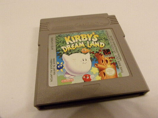 Jeu rare Nintendo Gameboy Kirby's Dream Land pal eur