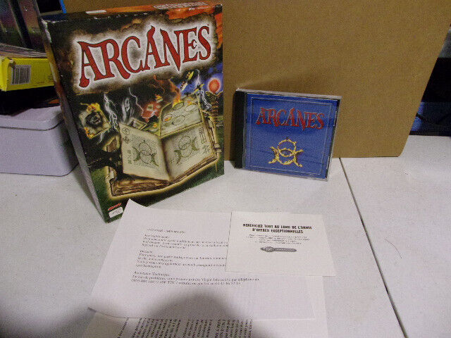 JEU PC ARCANES - BIG BOX GROSSE BOITE CARTON