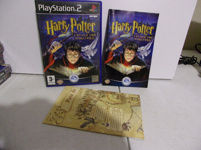 Jeu sony playstation 2 PS2 Harry potter à l'école des sorciers complet