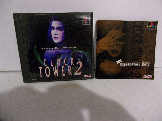 Clock Tower 2 jeu playstation PS1 PSX PS one jap complet