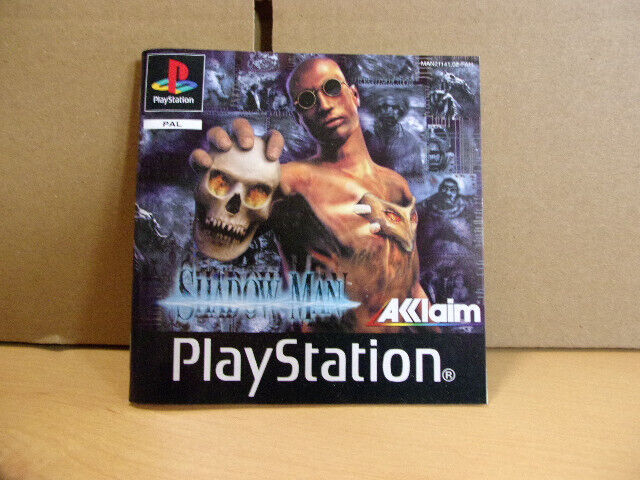 Playstation 1 PS1 VF  Shadowman notice  seule