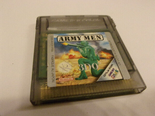 Jeu Gameboy Color - Army Men (3DO) - Jeu Nintendo Game Boy GBC FRA 