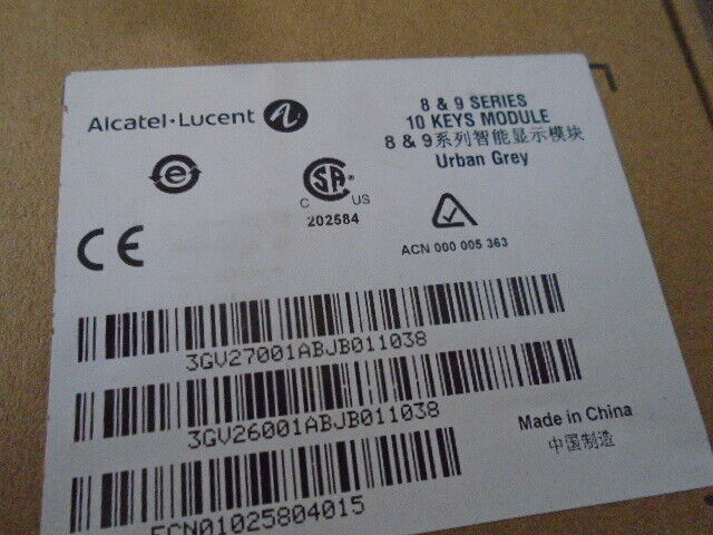 ALCATEL LUCENT  10 KEYS MODULE 8&9 - 3GV27001AB