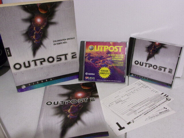 Outpost 1 et 2 La division SIERRA PC FR Big Box boite carton