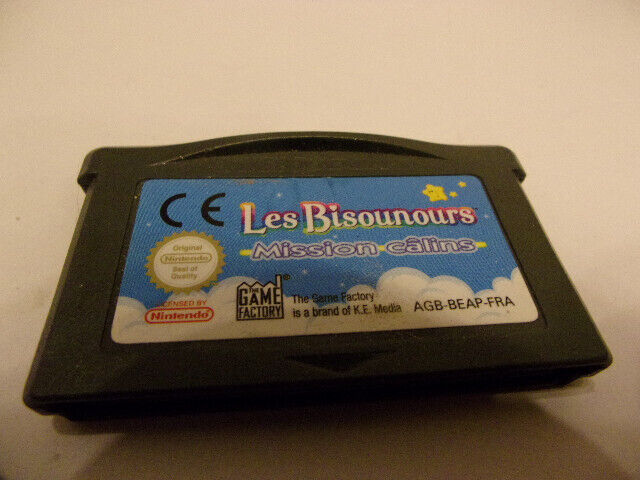 Jeu Nintendo Game Boy Advance - GBA - Les Bisounours - FRA