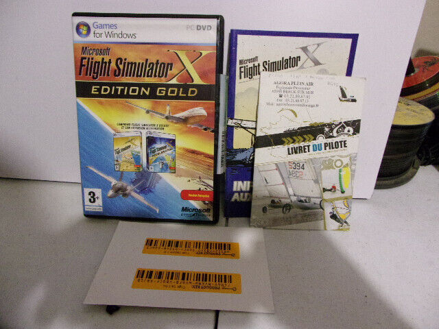 FLIGHT SIMULATOR X EDITION GOLD - Jeu PC COMPLET