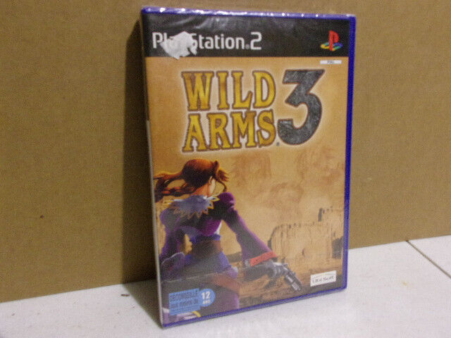 New Sealed Wild Arms 3 PS2 - pal fr rare neuf sous blister