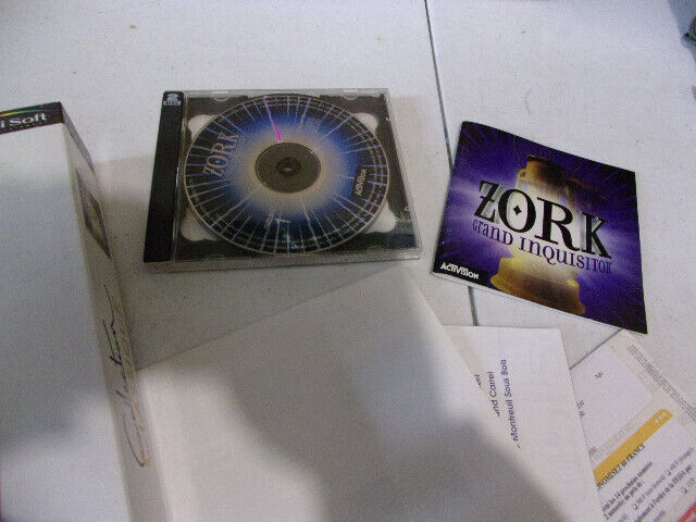 ZORK GRAND INQUISITIOR PC Big Box carton FR