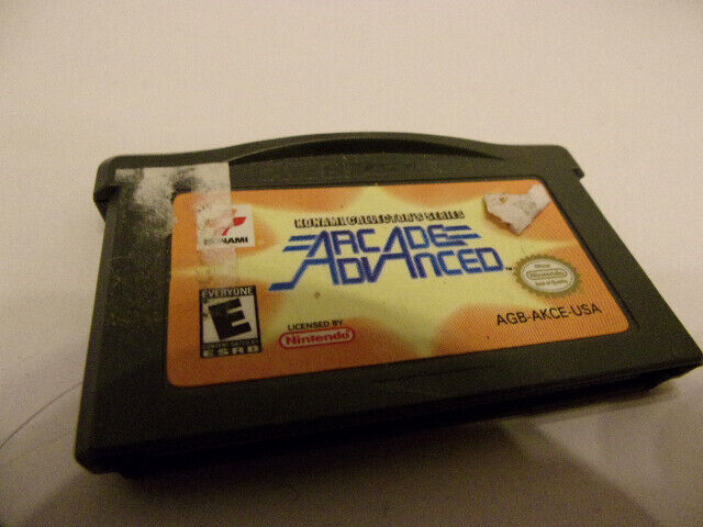 Konami Arcade Advanced - Nintendo Game Boy Advance GBA - USA