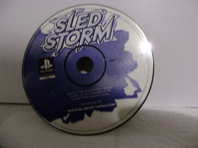 playstation 1 ps1 sled storm 