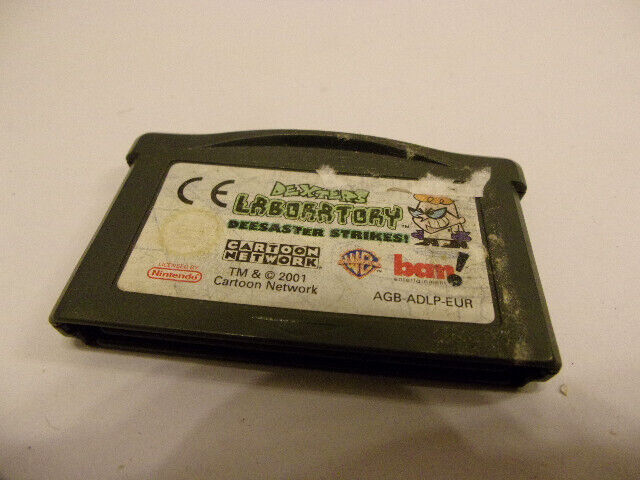 nintendo game boy advance dexters laboratory gba