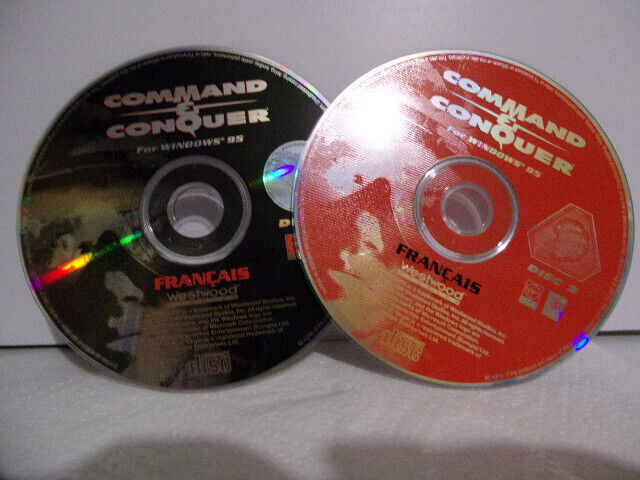 Jeu PC command & conquer