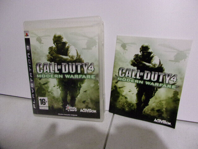 Call Of Duty 4 Modern Warfare Jeu PS3 Complet