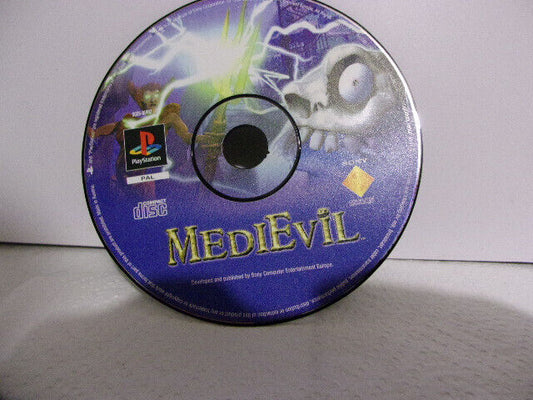 Medievil Sony PlayStation 1 Psone Pal  ps1