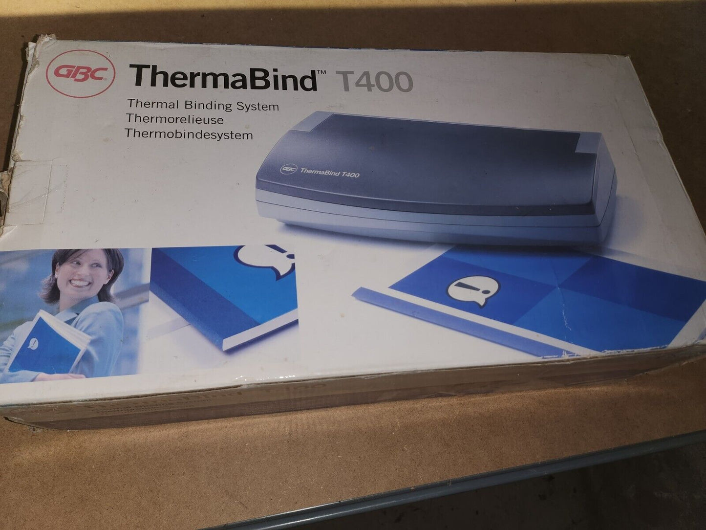 Thermorelieuse / machine a relier thermique GBC THERMABIND T400