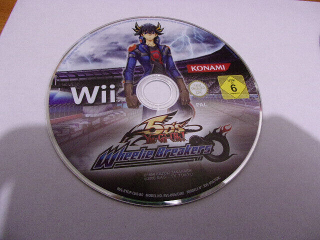 Yu Gi Oh! 50's Wheelie Breakers Nitendo Wii cd seul