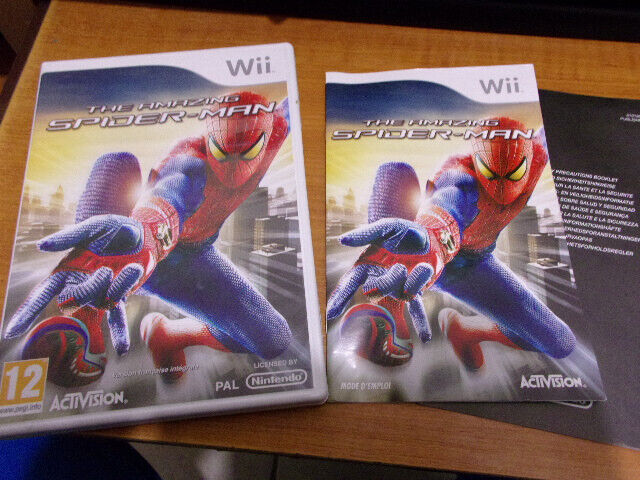 Jeu Nintendo Wii THE AMAZING SPIDER-MAN complet b+n