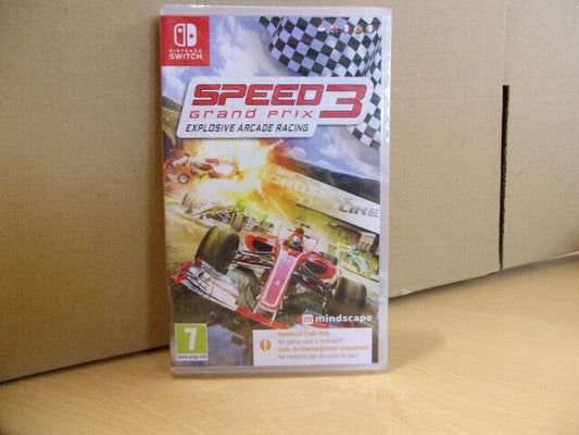 Speed 3 Racing Nintendo SWITCH (Code de téléchargement) Neuf