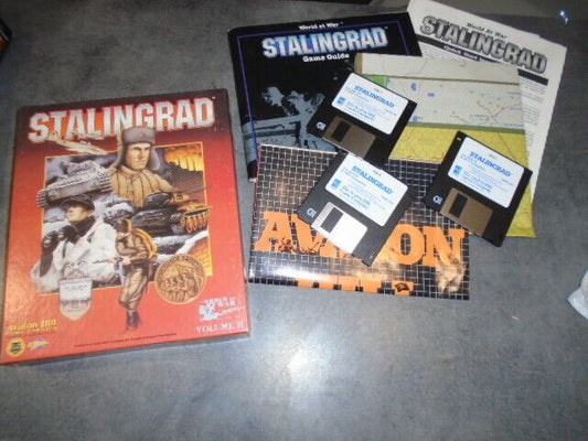 World at War: Stalingrad Avalon Hill PC Big Box grosse boite carton