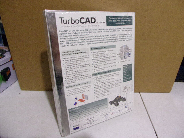 POUR MAC TURBOCAD 3D NEUF MSI EN VF