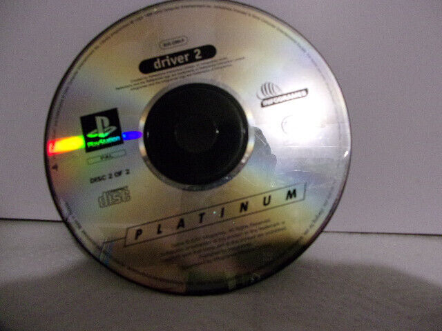 Jeu Driver 2 Platinium CD Seul Disc 2 Of 2 ps1