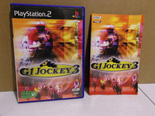 Jeu G1 Jockey 3 pour Playstation 2 PS2 Complet