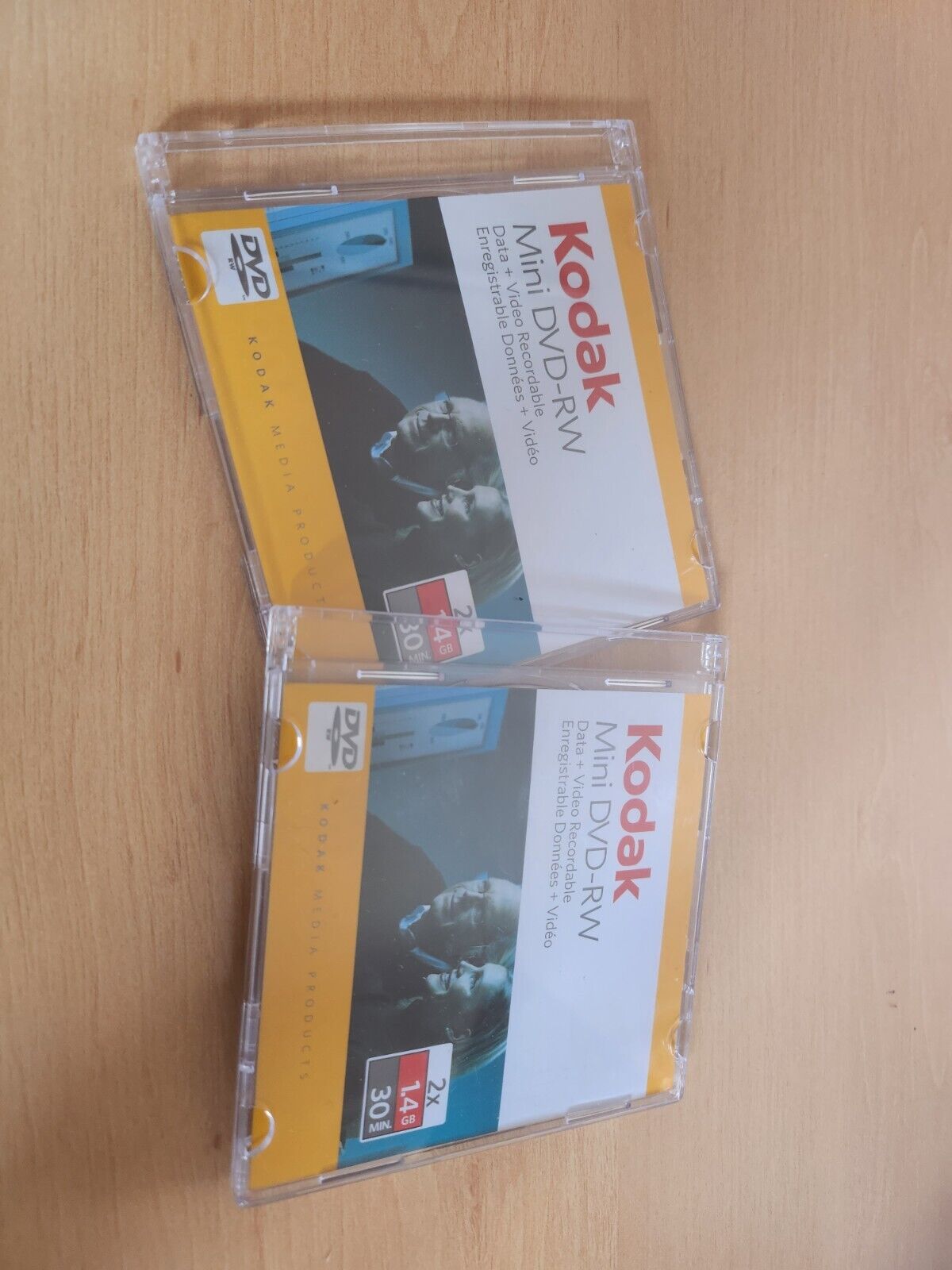 Kodak Mini DVD-RW Data + Video Recordable 2x 1.4GB 30 Min Neuf