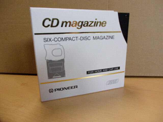 One PIONEER 6 Compact Disc MAGAZINE CARTRIDGE CD CHANGER – HOME OR AUTO