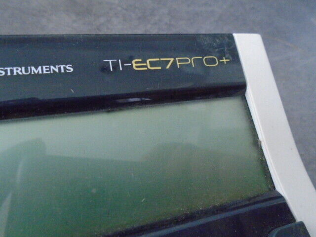 Texas Instruments ti-ec7pro+ plus/Calculatrice