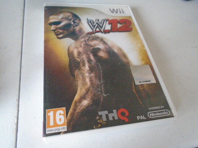 WWE W12 complet sur Nintendo Wii et Wii U - FR 