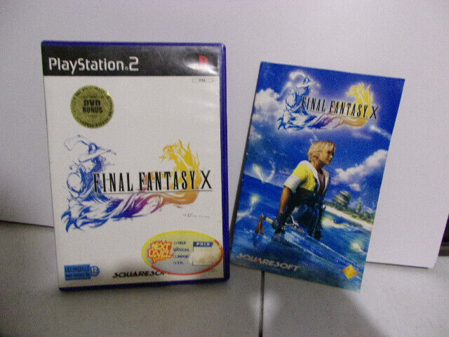 Final Fantasy X sur Playstation 2 - PAL FR - manque bonus CD