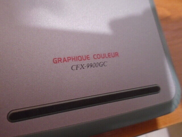 CALCULATRICE CASIO CFX-9900GC GRAPHIQUE COULEUR