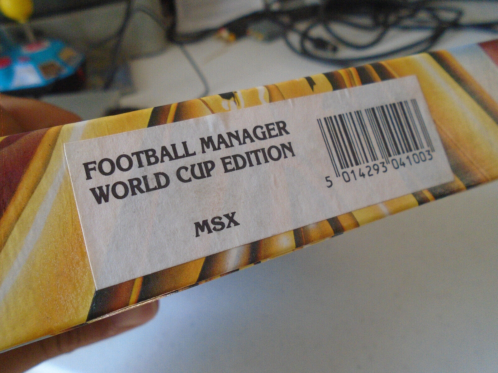 football manager world cup edition pour MSX 