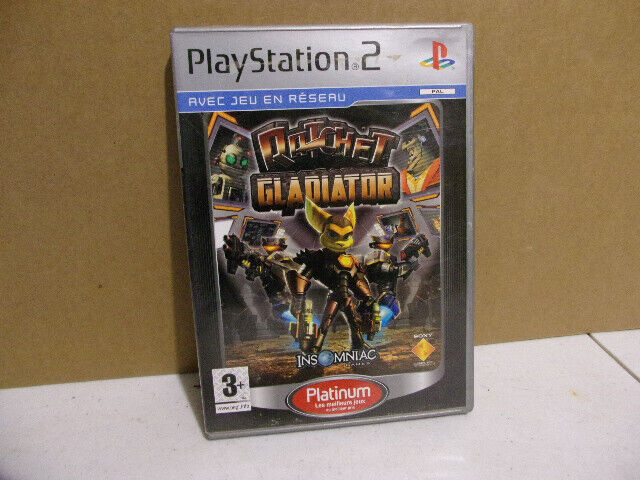 Jeu Ps2 Ratchet Gladiator Platinium sans notice