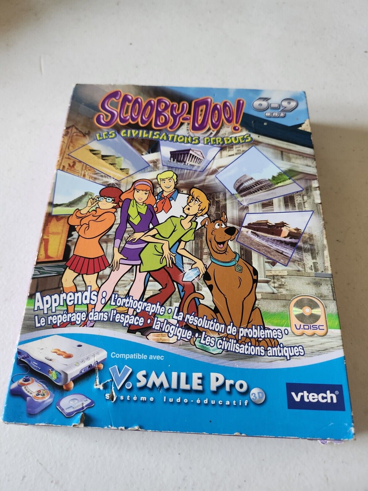 Scooby-Doo Les Civilisations Perdues - Vtech V.smile PRO - NEUF