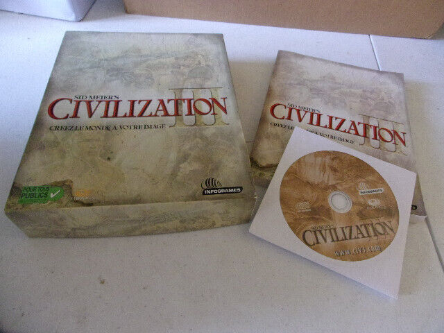 PC Big Box Sid Meier's Civilization III [Fr]