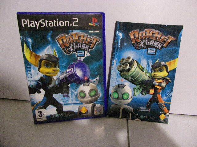 Jeu Ratchet & Clank 2 PlayStation 2 ps2 complet