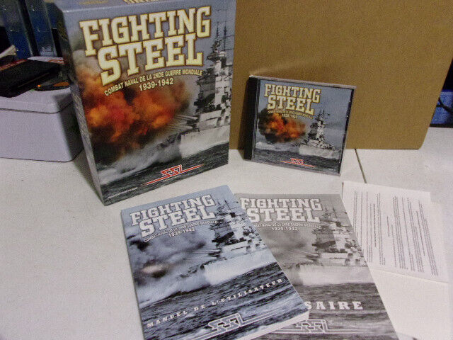 Fighting Steel - Combat Naval 2nde Guerre Mondiale - Big Box Jeu Pc complet