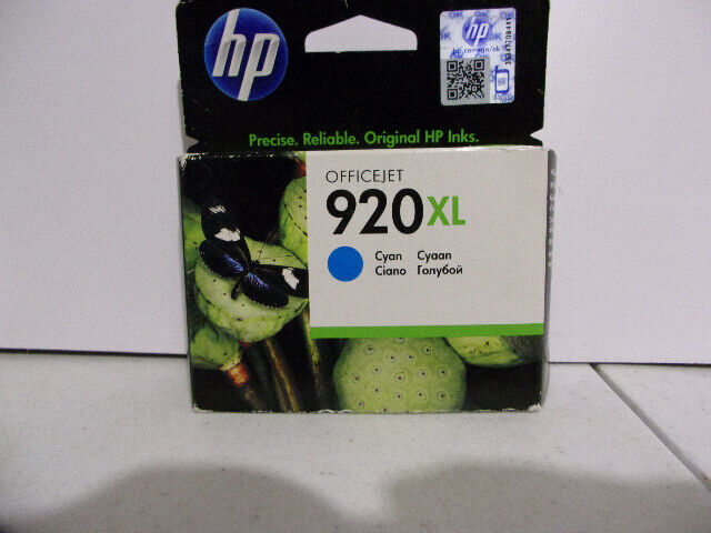 HP 920XL Cartouche d'Encre - Cyan (CD972AE) originale fin 2015