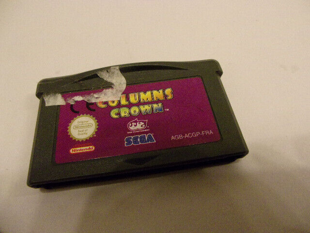 COLUMNS CROWN NINTENDO GAME BOY GAMEBOY ADVANCE GBA SP 