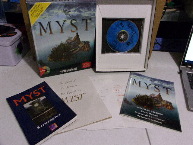 Myst FR MAC APPLE big box VF / cd-rom