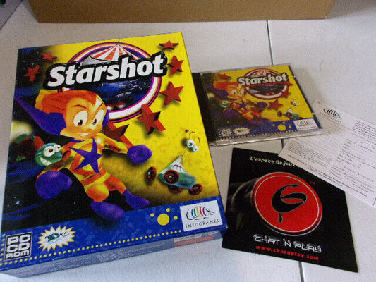 COFFRET PC STARSHOT space circus fever PC cd rom INFOGRAMES 99